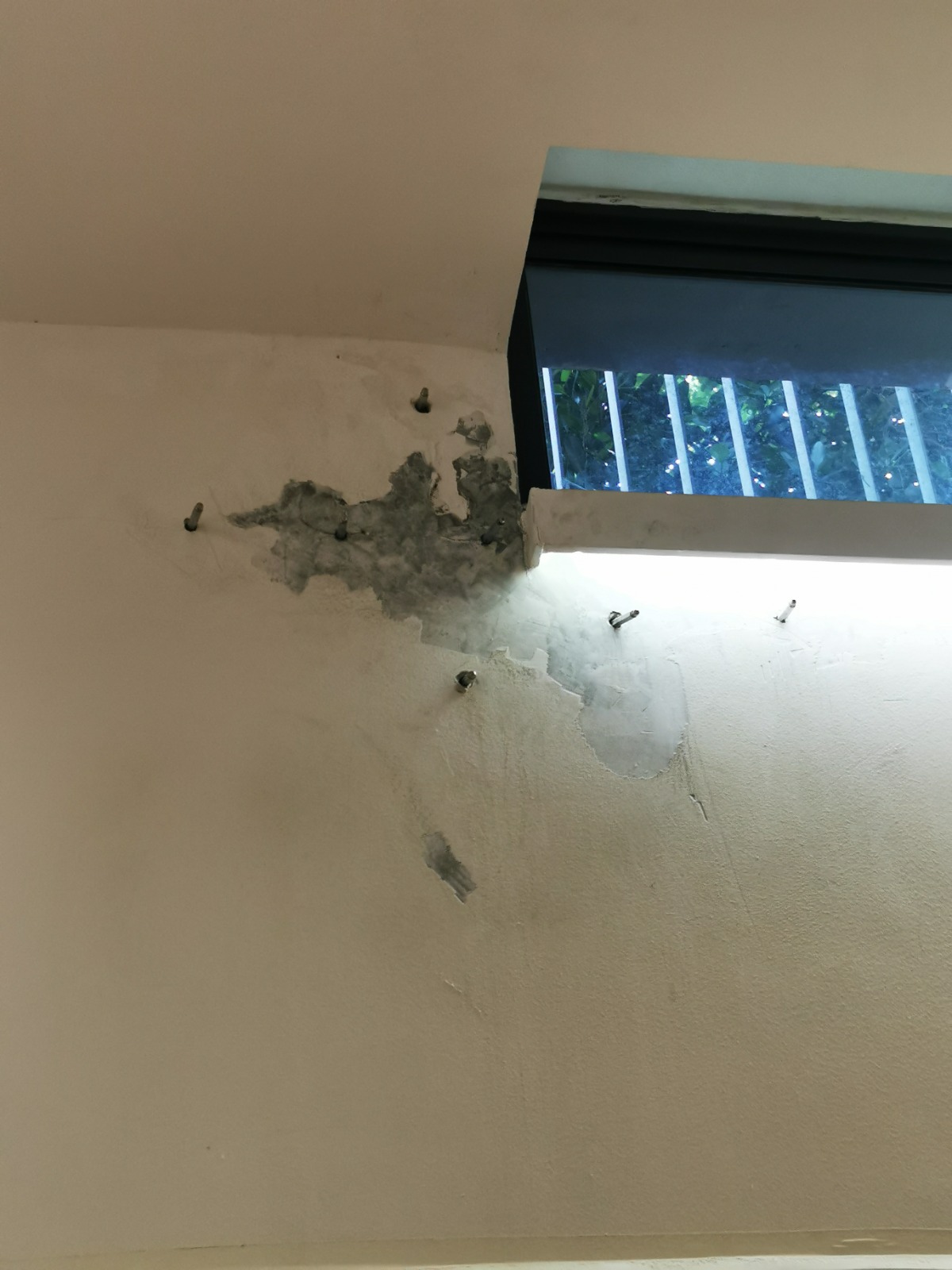 Pressure grouting PU injection - after work 1