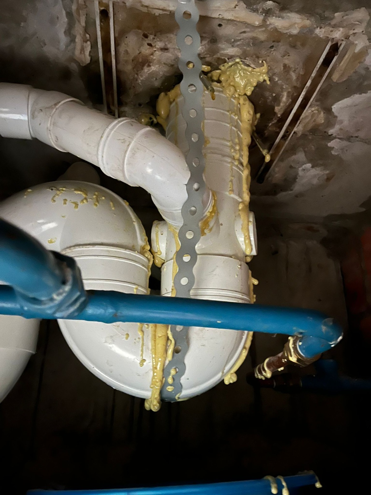 Pressure grouting PU injection - after work 2
